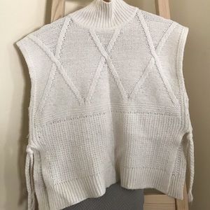 Madewell- pullover sleeveless wool sweater